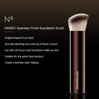 Hourglass Seamless Finish Foundation Brush Angled Foundation Brush Face Buildable Coverage Liquid Cream Foundation Makeup Tool Lootquake LLC