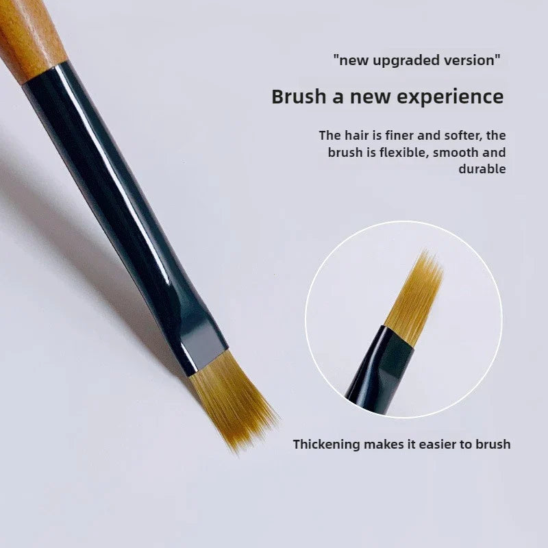 Gradient Nail Art Brush Acrylic Nail Ombre Pen DIY UV Gel Brushes Painting Drawing Flowers Nails Brush Manicure Tools for Salon Lootquake LLC