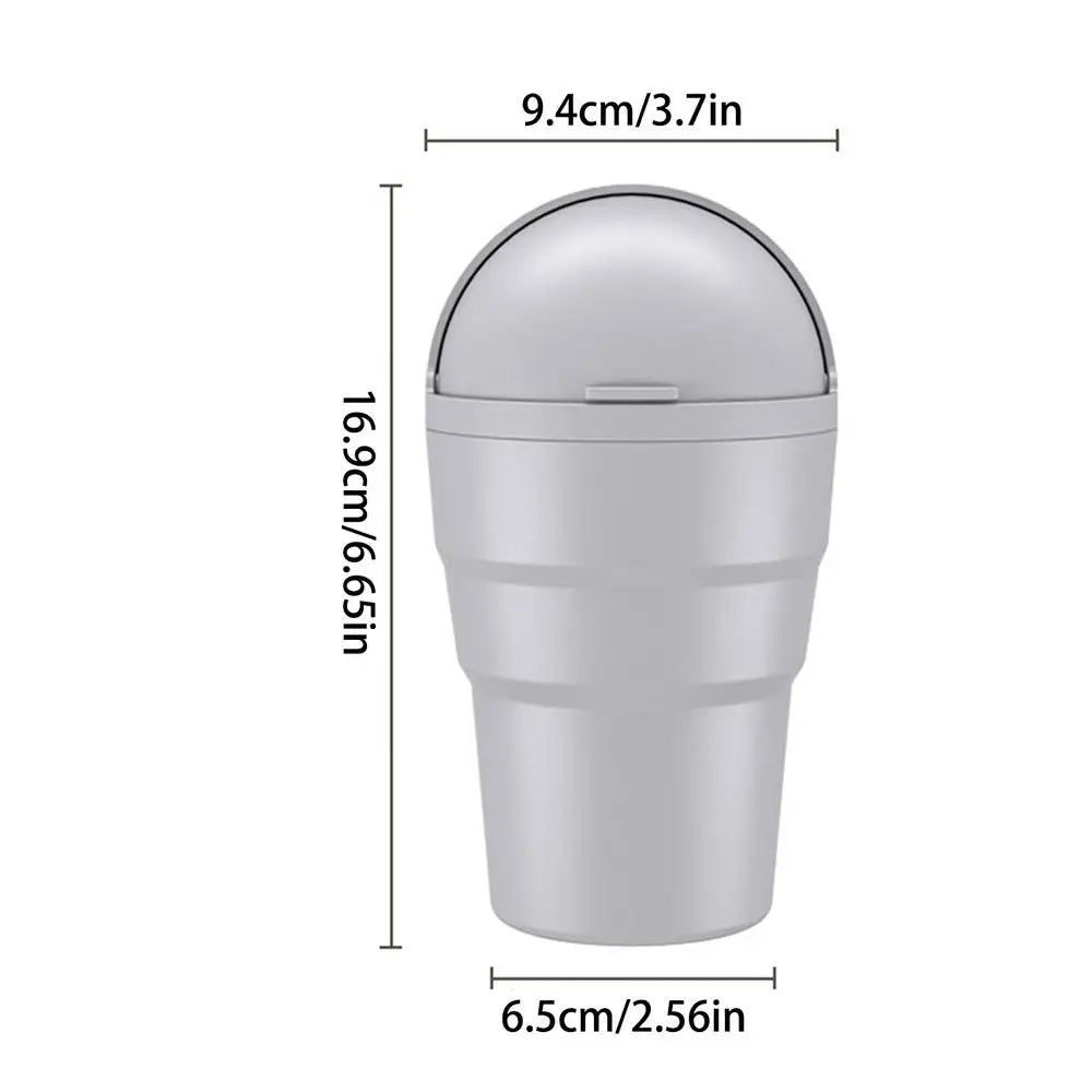 Car Garbage Bin Automotive Trash Cup Car Waste Bin Flip-Top Design Gadgets Interior Car Accessories for Car Sedan SUV Truck Lootquake LLC
