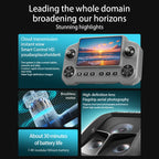 New A1R 3S GPS Drone 8K Professional Camera Aerial FPV Brush power Laser Obstacle with Large Screen Remote Control Folding RC