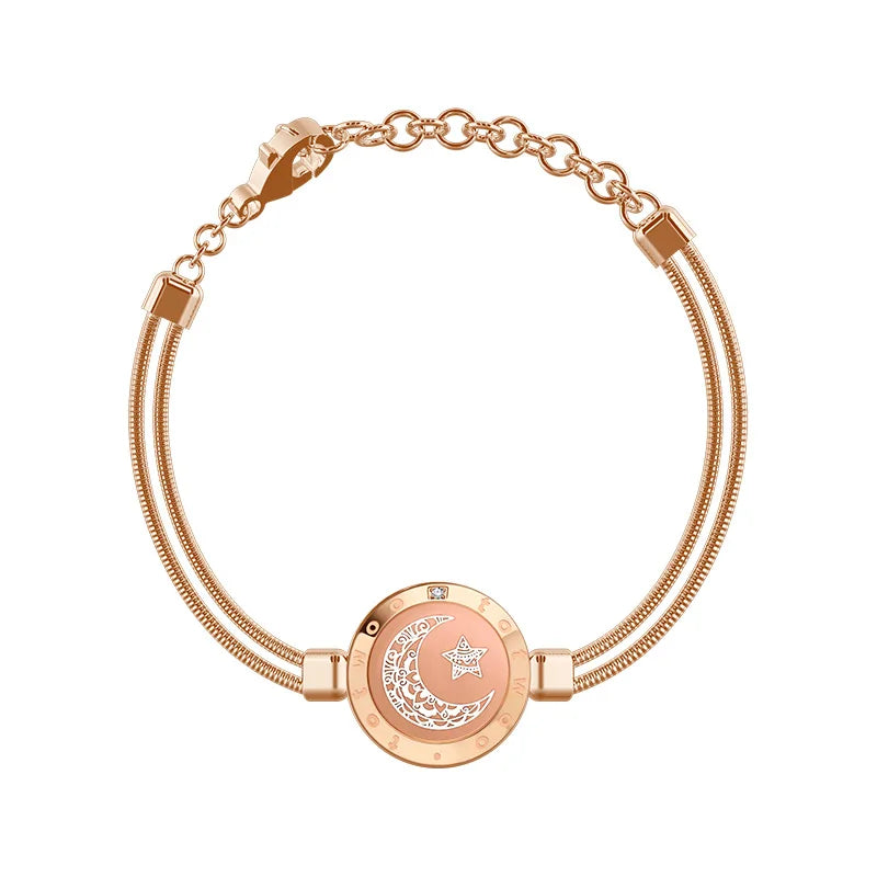 TOTWOO Touch Single Bracelet - Long Distance Touch Bracelet Light up and Vibration Relationship Love Baracelet Smart Jewelry Lootquake LLC