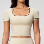 Women's Short Sleeve Yoga Top