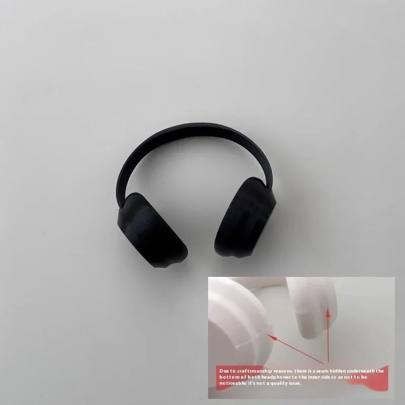 Labubu Headphone Cute Earphone for Labubu I II Mini Plush Doll Headset Decoration Fashion DIY Doll Accessories Gift Lootquake LLC