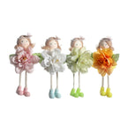 2025 Easter Long Legs Flower Fairy Angel Elf Rabbit Dolls Home Hanging Ornaments Spring Easter Party Supplies Kids Birthday Gift Lootquake LLC