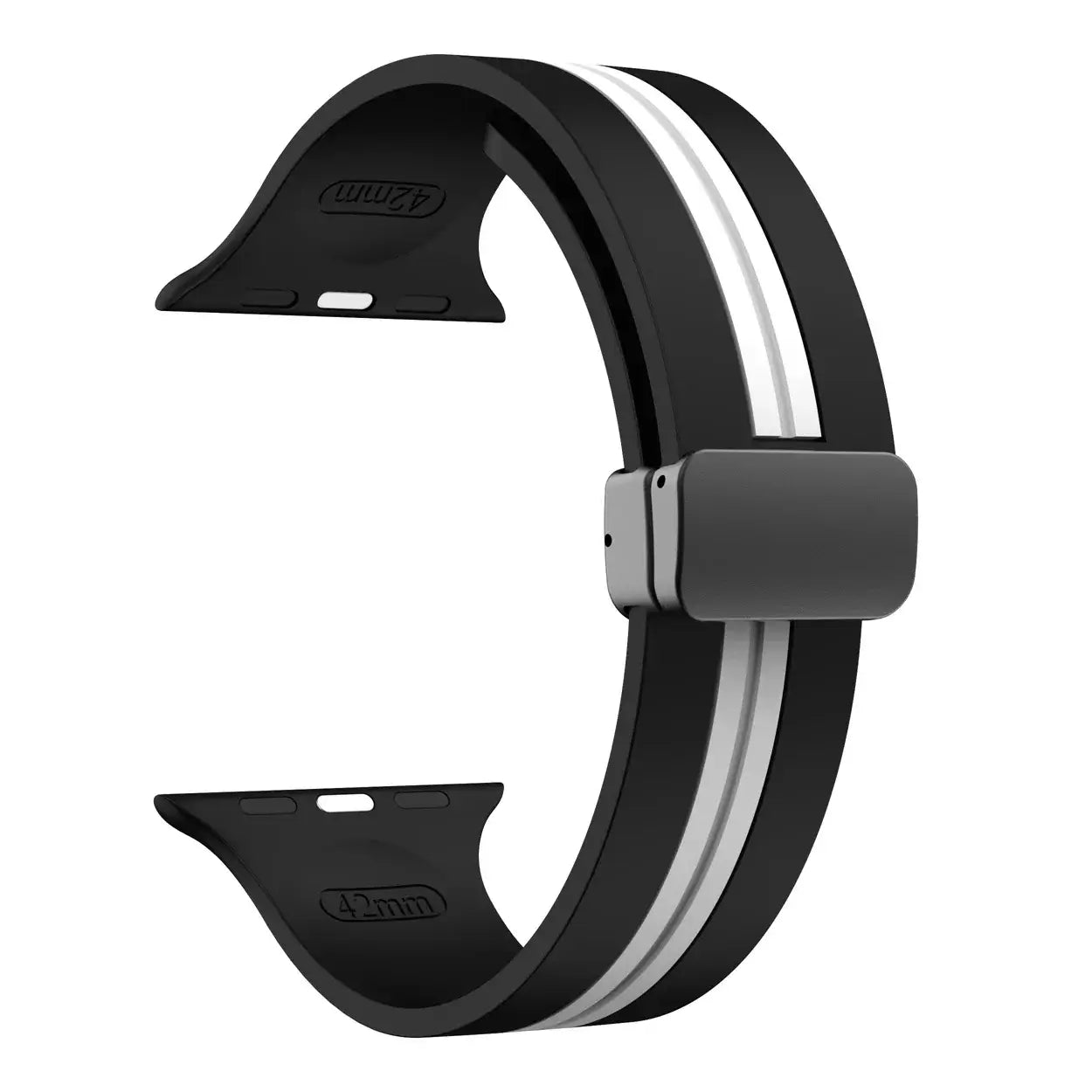 Apple Watch Silicone Strap - Durable Magnetic Closure Design - SJB-DIAMOND ELITES