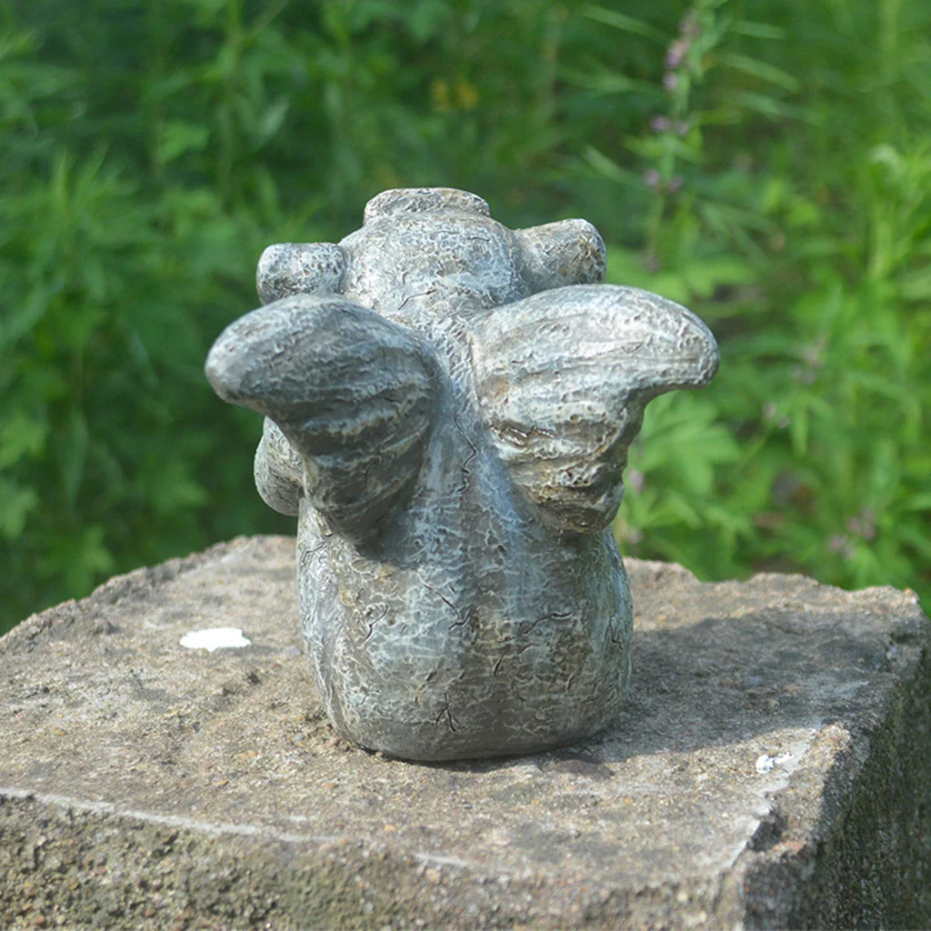 Gargoyle Gothic Decor Statue, Gargoyle Garden Guardian Sculpture, Medieval Gargoyle Mantel Office Bedroom Garden Decoration Lootquake LLC