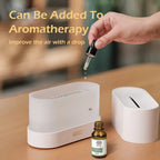 Aroma Diffuser Air Humidifier Ultrasonic Cool Mist Maker With LED Lighting Simulation Colorful Flame Fragrance Machine Lootquake LLC