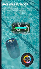 Super Powerful Wireless 5.3 Bluetooth Speaker RGB Light Caixa De Som Enhanced Bass IPX6 Waterproof Subwoofer 3D Stereo Sound Box Lootquake LLC