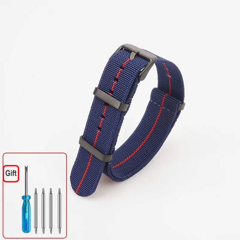 Amazfit Nylon Watch Band NATO Strap Waterproof Washable Elastic