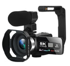 YouTube Camcorder 8K Ultra HD camera Camcorders 48MP Streaming Camera 3.0"Touch Screen Digital Video Camera Lootquake LLC