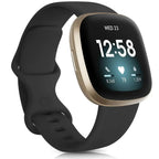 Fitbit Versa & Sense Silicone Bands - Lightweight Minimalist Design - SJB-DIAMOND ELITES