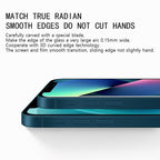 5PCS Screen Protector for iPhone 14 11 12 13 Pro XR X XS Max Tempered Glass for iPhone 12 13 Pro Max Mini 11 7 8 6 6S Plus Glass Full Coverage Tempered Glass Screen Protector Stevvex