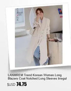 LANMREM 2 Pieces Sets For Women Suspender Long Dress With Sleeves Coat Female Casual Clothing 2024 Summer New 2DA6550