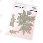 February 2025 New pink Floral Field Metal Cutting Dies Stamp Stencil Hot Foil Set DIY fresh Scrapbook Card Handmade Embossing Lootquake LLC