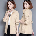 2023 New Spring Women's Jackets Causal Windbreaker Famale Thin Basic Coat Lightweight Jacket Outwear Women Clothing Lootquake LLC