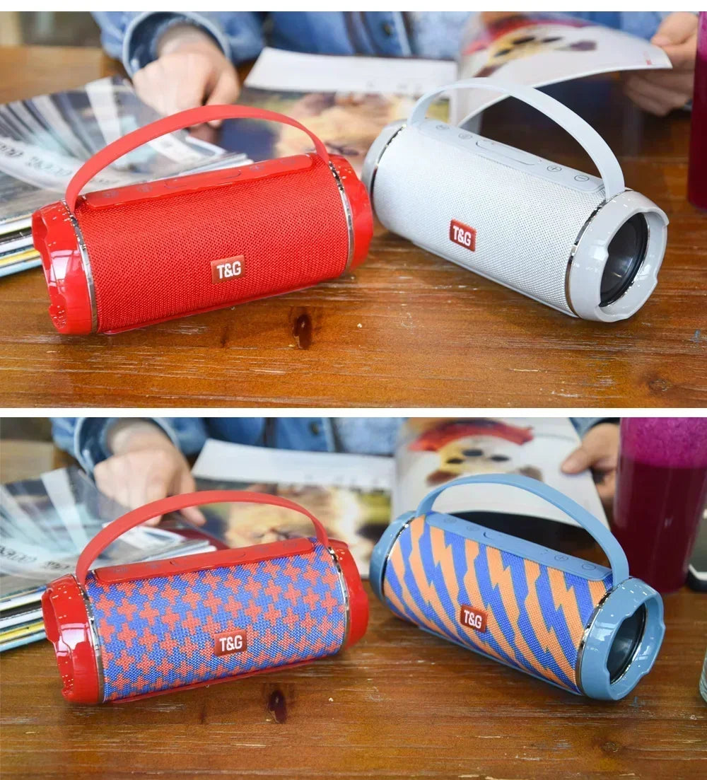 Bluetooth Speaker TG116c TWS Wireless Powerful Box Portable Outdoor Speakers Waterproof Subwoofer 3D Stereo Sound HandsFree Call Lootquake LLC