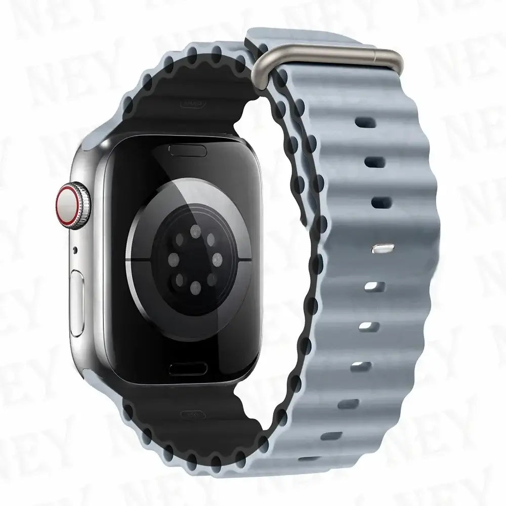 Apple Watch Silicone Strap - Soft Flexible Comfortable Fit - SJB-DIAMOND ELITES