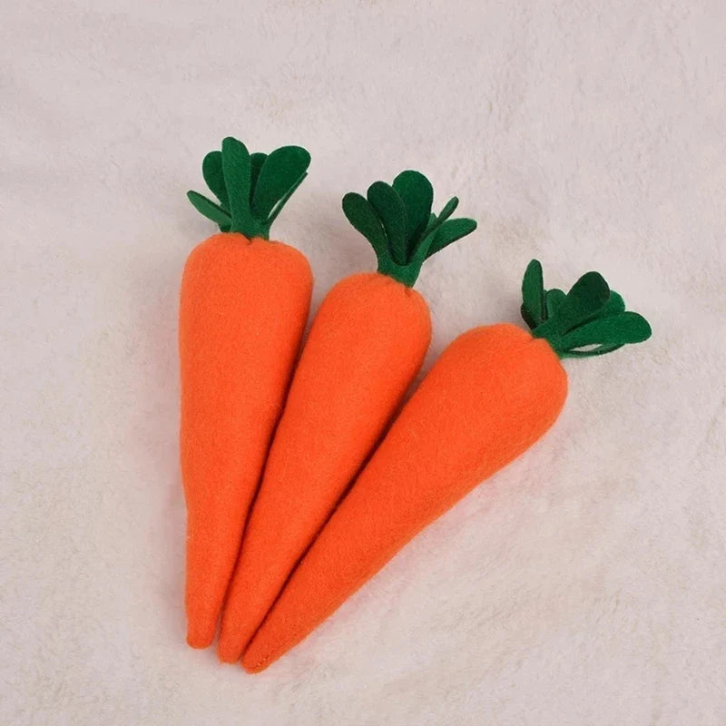 3/1pcs Nov Woven Easter Carrots Ornaments Hanging Pendant for Easter Home Decorations Supplies 2023 Kids Easter Favors Gifts Toy Lootquake LLC