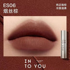 INTOYOU Matte Lipstick Longlasting Lip Clay Velvet Waterproof Lip Gloss Non-sumdge Non-stuicky Lip Stain Espresso Lips Makeup