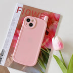 Cute Classic Retro Phone Style Case For iPhone 13 12 11 Pro Max X XR XS 7 8 Plus Shockproof Soft Silicone Cover Ultra Light Solid Color Back Cover Comfortable Grip Unique Design Phone Case