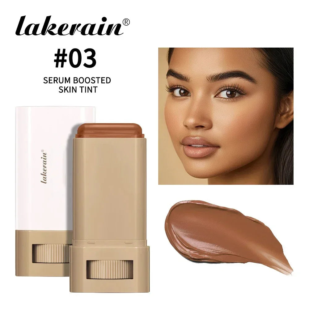 Foundation Stick Balm Skin Bronze Tint Eraser Foundation Stick Smooth Plumper Long-lasting Flawless Makeup Face Beauty Cosmetics Lootquake LLC