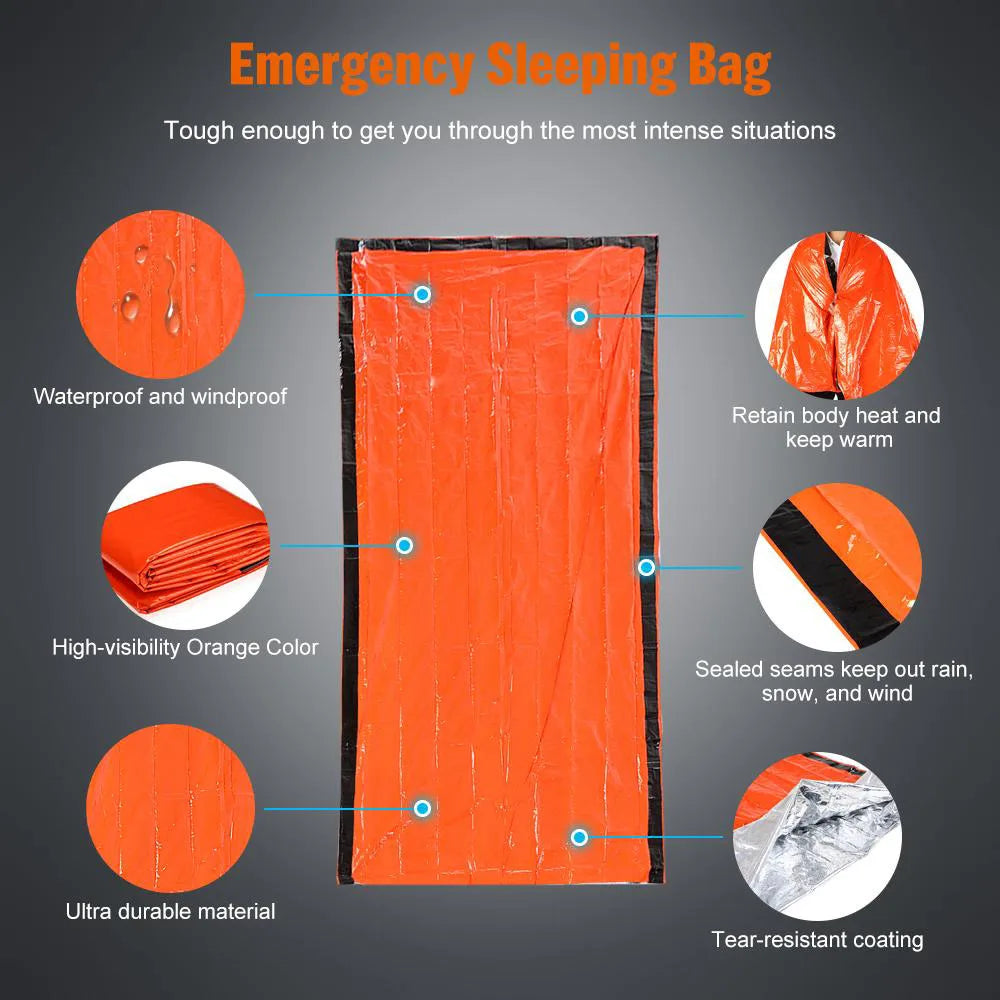 Emergency Survival Sleeping Bag THRIXINE