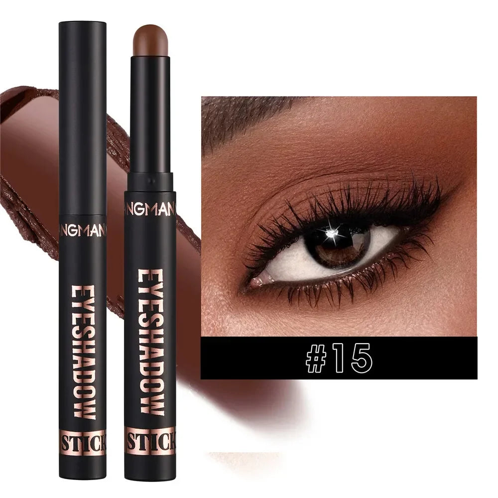 1PC Waterproof Pearlescent Eyeshadow Pencil Stick 8 Colors Lasting Glitter Shimmer Eye Shadow Highlighter Pen Eyes Makeup Tools Lootquake LLC