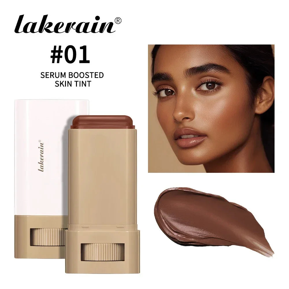 Foundation Stick Balm Skin Bronze Tint Eraser Foundation Stick Smooth Plumper Long-lasting Flawless Makeup Face Beauty Cosmetics Lootquake LLC