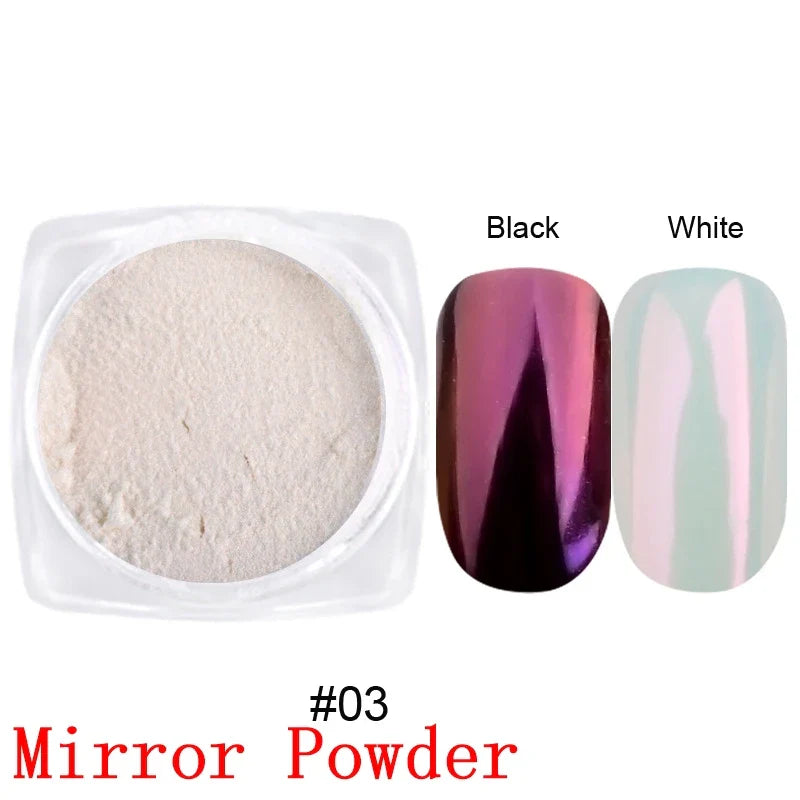 8ml Silver Mirror Metallic Nail Gels Polish UV Soak Off Paint Gel Polish Flower Drawing Gold Superbright Nails Lacquer UV Gel #*