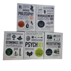 5 Books Set 101 Series Book for Philosophy, Management,Economics,Negotiating,PSYCH Books Paperback in English Books Lootquake LLC