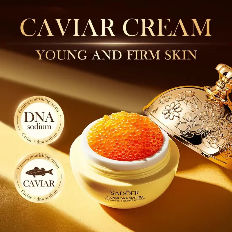 Anti-Wrinkle Face Cream Collagen Pearl Firming Lift Fade Fine Lines Caviar Moisturizing Smooth Brighten Korean Skin Care Product Lootquake LLC