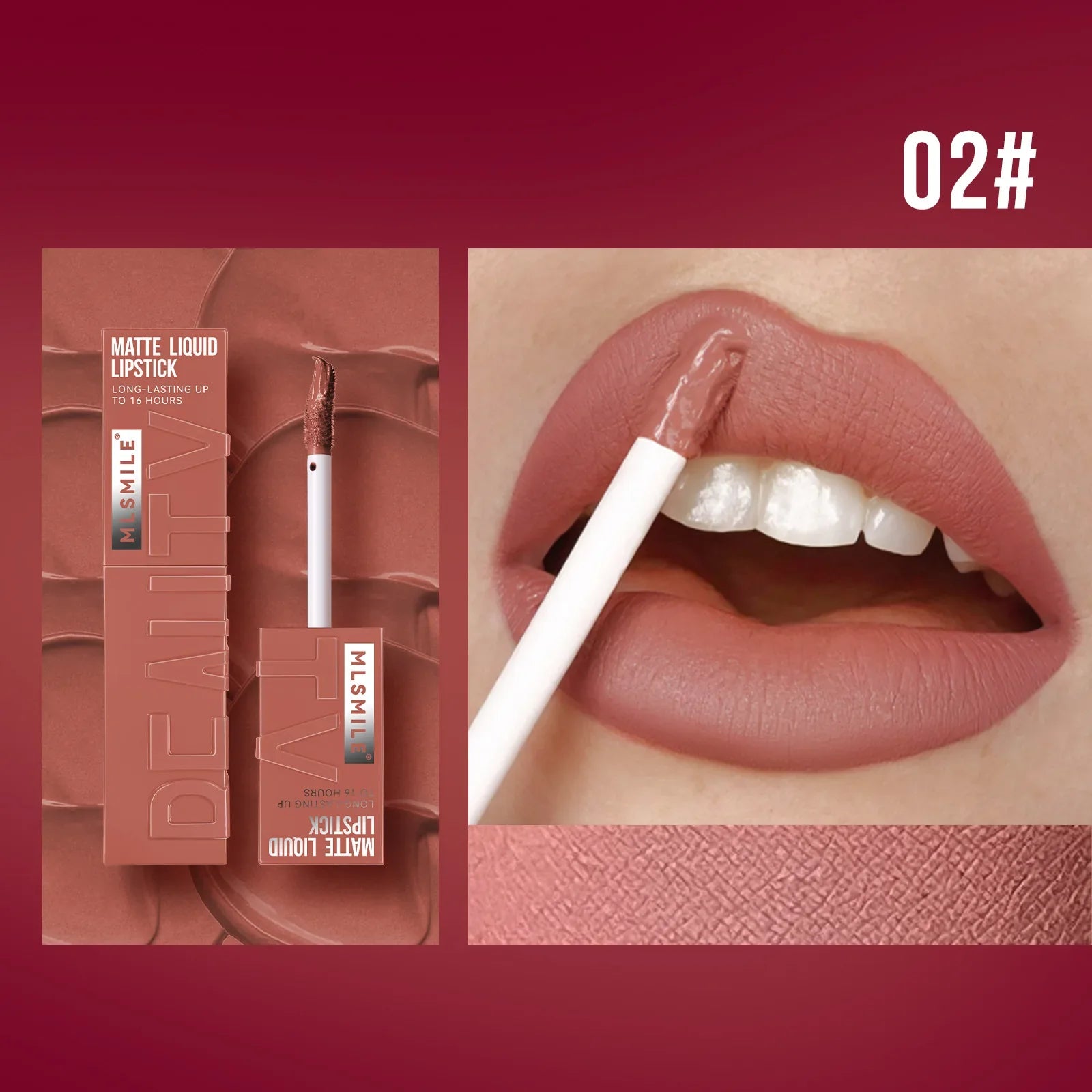Matte Ink Liquid Lipstick Long Lasting Velvet Nude Lip Gloss Non-stick Cup Waterproof Lips Tint Waterproof Make Up Lootquake LLC