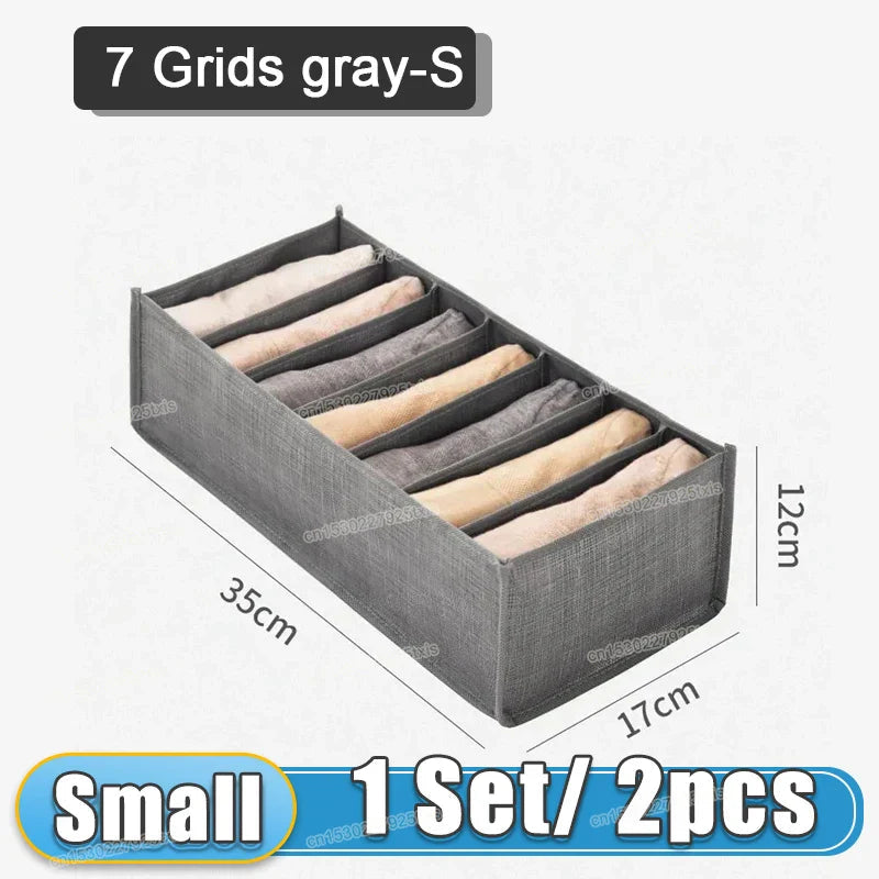 Clothes Storage Box Underwear Bra Organizer Storage Box Wardrobe Organizer Drawers Separator Boxes Home Storage Supplies Lootquake LLC