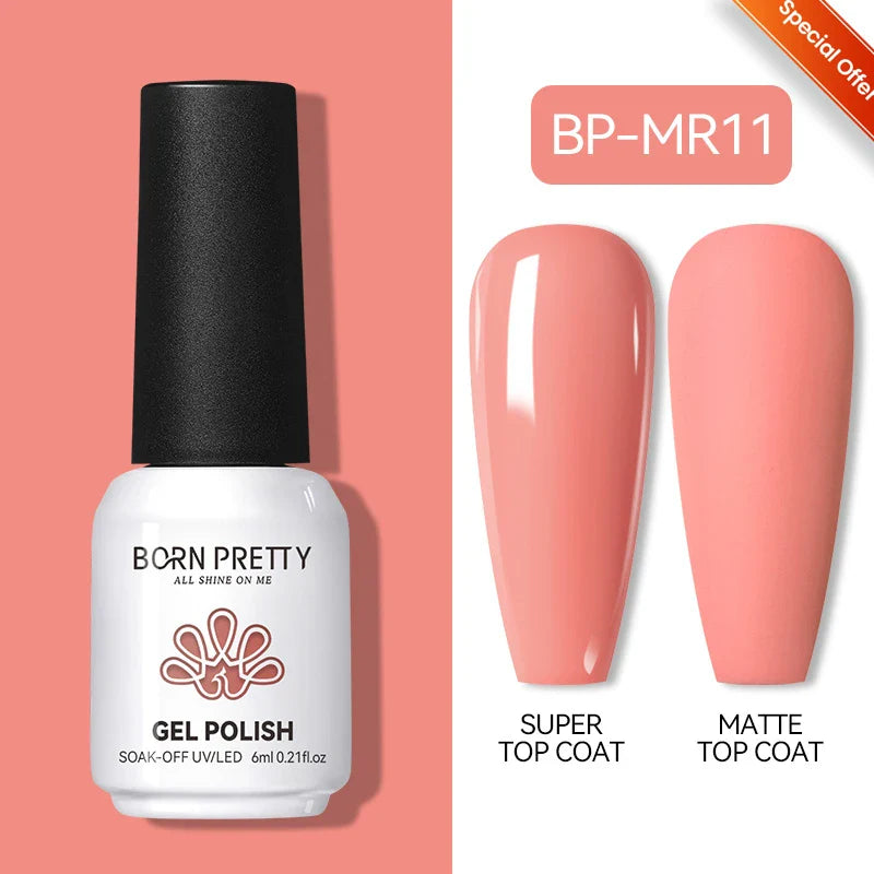 BORN PRETTY 10ml Reflective Glitter Gel Nail Polish Carat Mirage Sparkling Color Shine UV LED Soak Off Semi-Permanant Varnish Lootquake LLC