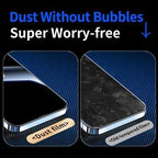 Edge to Edge Coverage Screen Protector for iPhone 14 Pro Max 12 13 Dust Free Phone Screen Protector Glass With Install  Proof Without Bubbles Stevvex