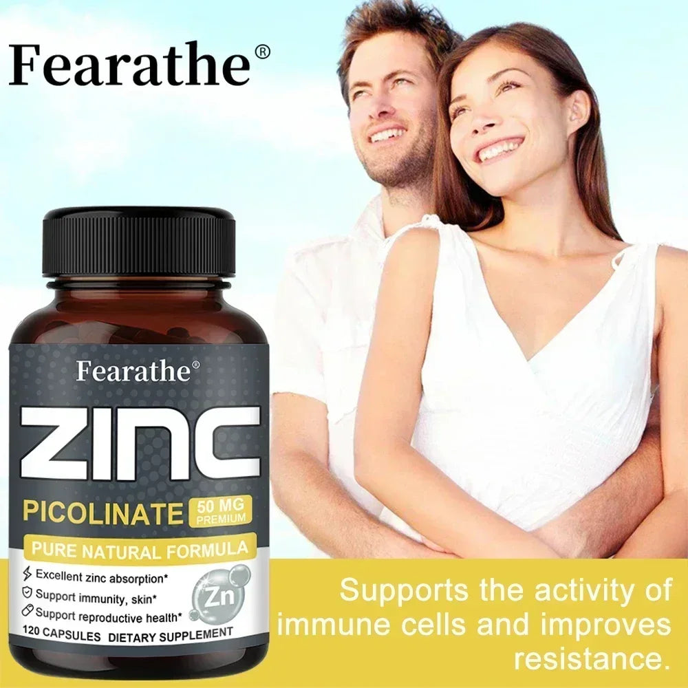 ZincMax 50: Immune & Skin Boost, Pure & Potent THRIXINE