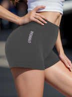 ChicFlex Women's High-Waist Cycling Yoga Shorts THRIXINE