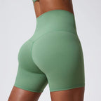 Ultra Comfort High-Waist Yoga Shorts THRIXINE