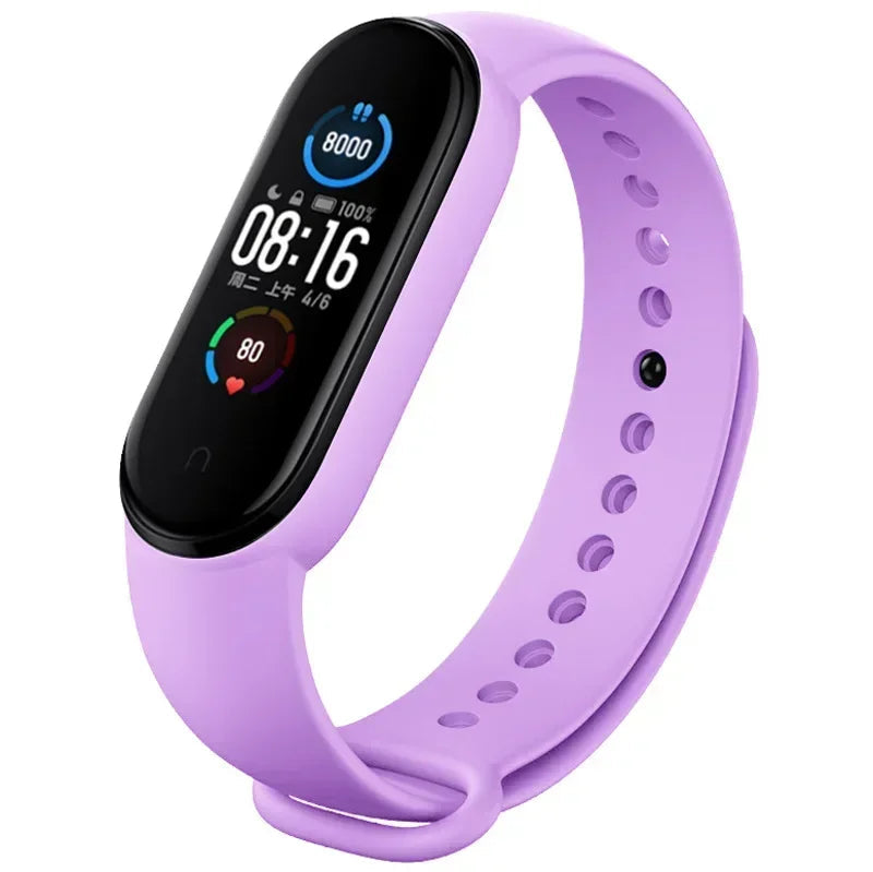 Watch Strap For Xiaomi Mi Band 7 6 5 4 3 Wristband Silicone Bracelet Wrist Straps MiBand 3/4 band5 band6 Smartwatch Accessories Lootquake LLC