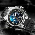 [Men's Digital Chronograph Watch] Multi-sport Chronograph Watch Men's Digital Quartz Watch With Alarm Luminous Date The Ideal Gi