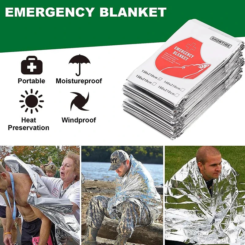 First Aid Kit 188 pcs emergency and survival essentials THRIXINE
