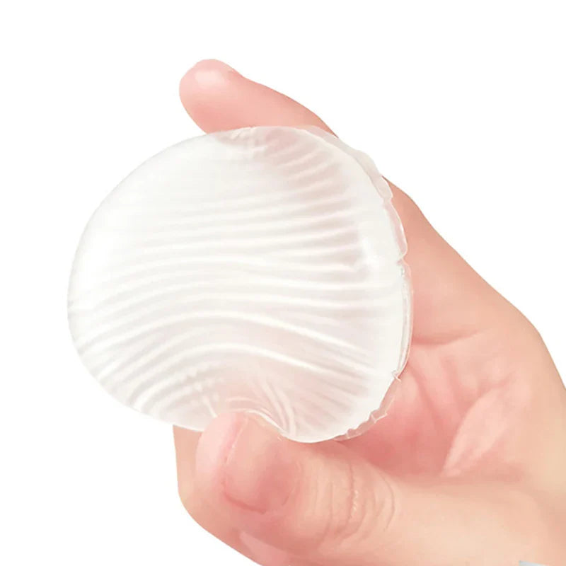 Soft Silicone Gel Powder Puff Sponge For Cosmetic Face Foundation BB Cream No Powder Eating Powder Cosmetic Puff Makeup Tools