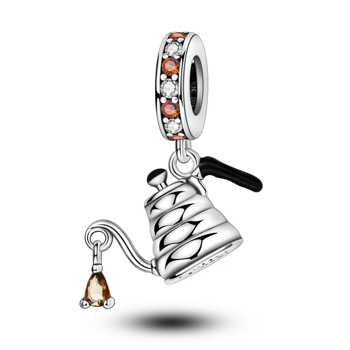 Coffee Cup Charms 925 Silver Beads For Woman Fit Original Bracelet Making Fashion Jewelry Lootquake LLC