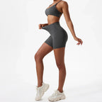 Ultra Comfort High-Waist Yoga Shorts THRIXINE