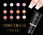Poly Nail Gel 30g Nude Nature Builder for Nail Extension All Season Gel Color for 3D Molding Gel Nail Strengtheners Long Lasting