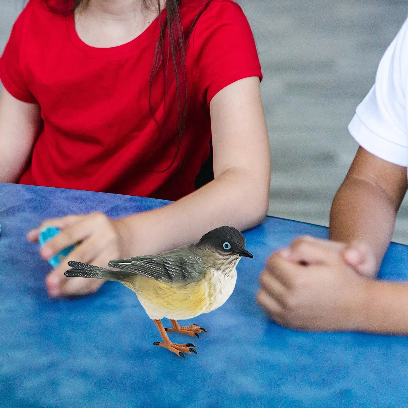 Animal Sculpture Collectible Handpainted DIY Crafts Simulation Bird Figurines for Tabletop Office Party Holiday Courtyard Lootquake LLC
