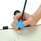 15 Pcs School Students Writing Pencil Pen Holder Children Kids Learning Practice Silicone Pen Aid Grip Posture Correction Device Ergonomic Grip Aid Writing Tool Posture Correction Stevvex