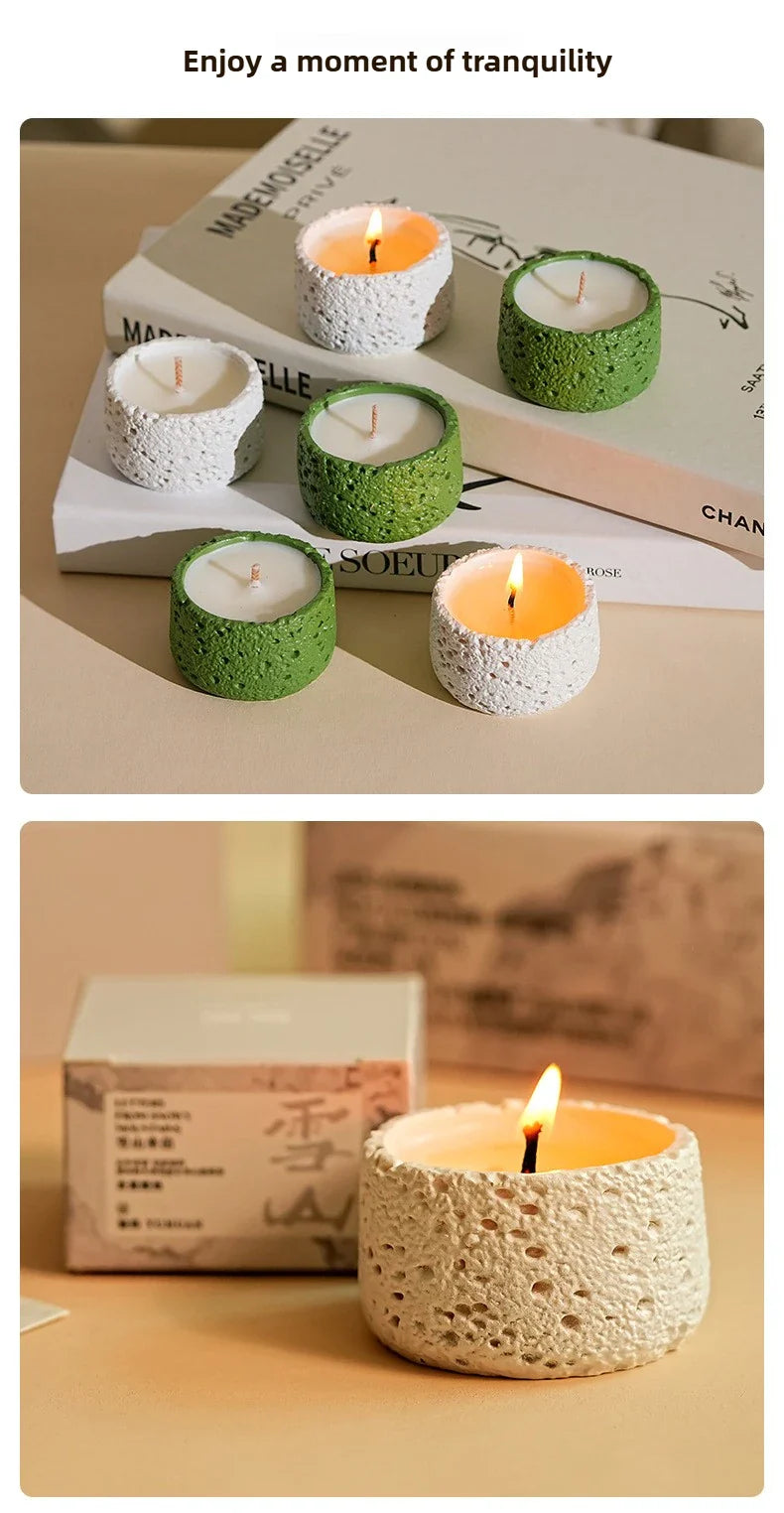 Premium Aromatherapy Scented Candles - Handmade Soy Wax Candles for Relaxation and Home Decor - Long-Lasting Fragrance ﻿ Lootquake LLC