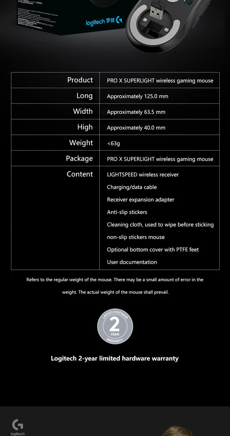 Logitech G PRO X Superlight Wireless Gaming Mouse 16K DPI Sensor Pink Wireless Gaming Mouse 25K HERO Mechanical Gaming Mouse Lootquake LLC