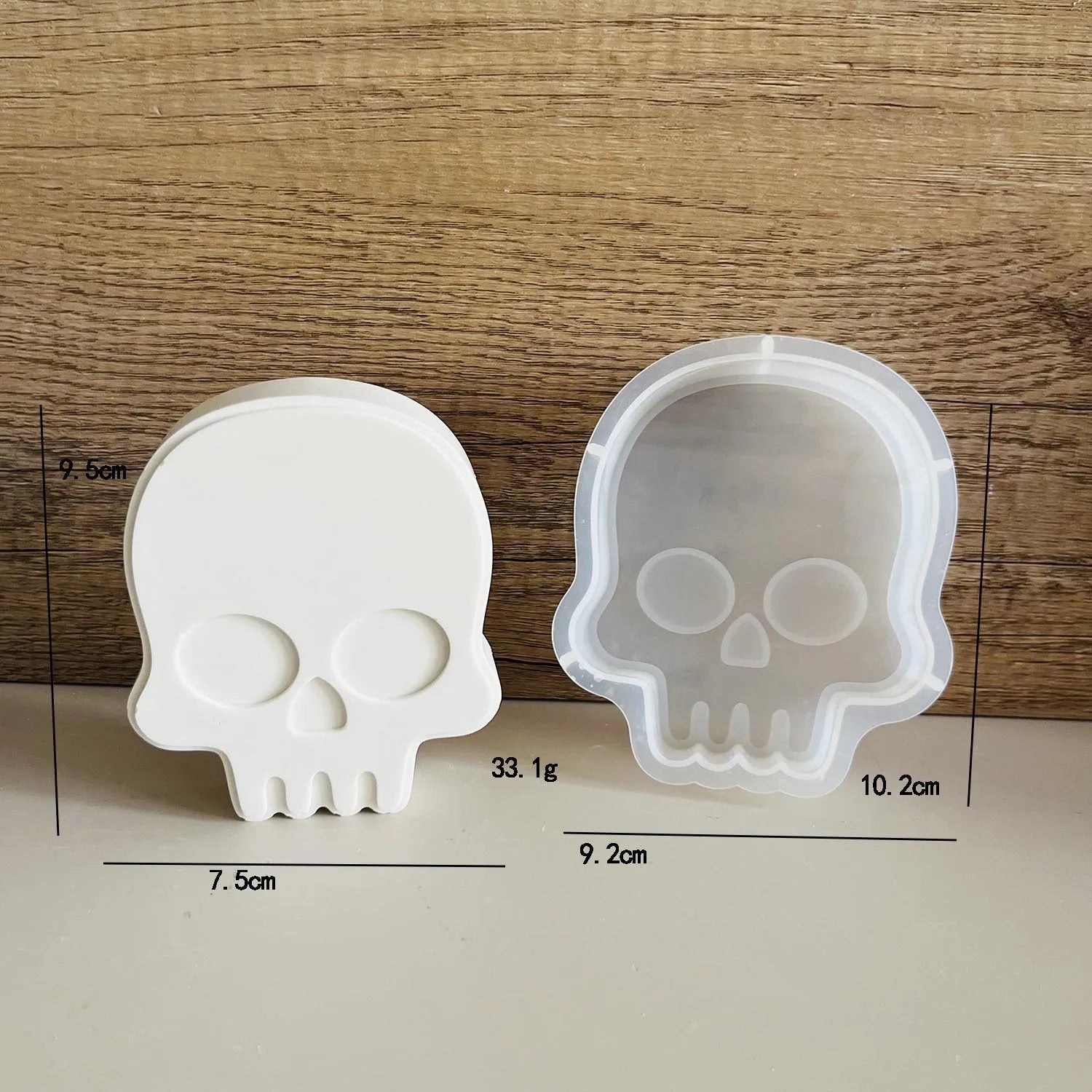 Halloween Decoration Diy Mold Skeleton Bat Mask Jack Ghost Silicone Mould Car Aromatherapy Plaster Doll Pinch Molds Lootquake LLC